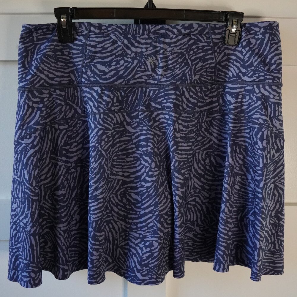 Athleta, Ace, Zebra Tennis Skort, Fiji Medieval Violet, Purple, Lilac - Picture 4 of 10